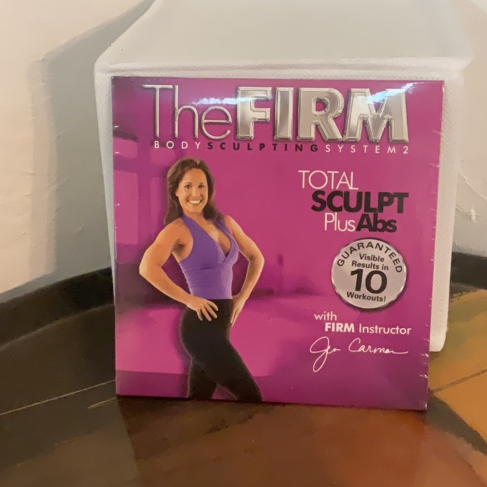 Sale! The FIRM Total Sculpt Plus Abs DVD, 55-Minute Workout, NWOT/Sealed